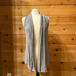 RHAPSODY grey vest